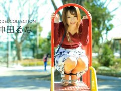 JAV xxx Uncensored A beautiful smiley beautiful beauty attracts elementary sex with model collection Rina Kanda.
